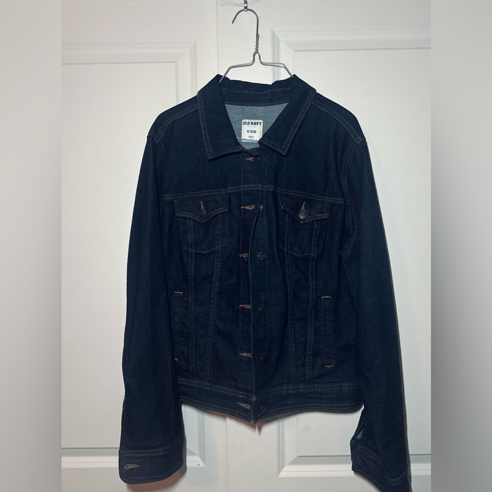 💙 Old Navy Dark Wash Denim Jacket – NWOT